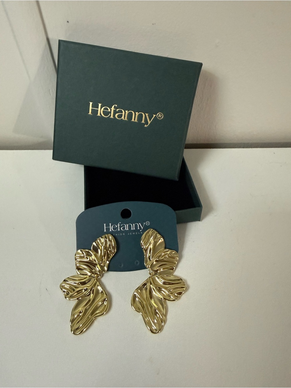 Heffany Gold Statement Earrings
